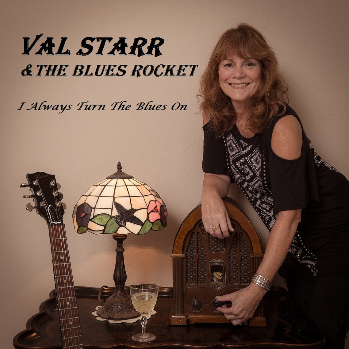 I Always Turn The Blues On - Val Starr & the Blues Rocket, Album Cover